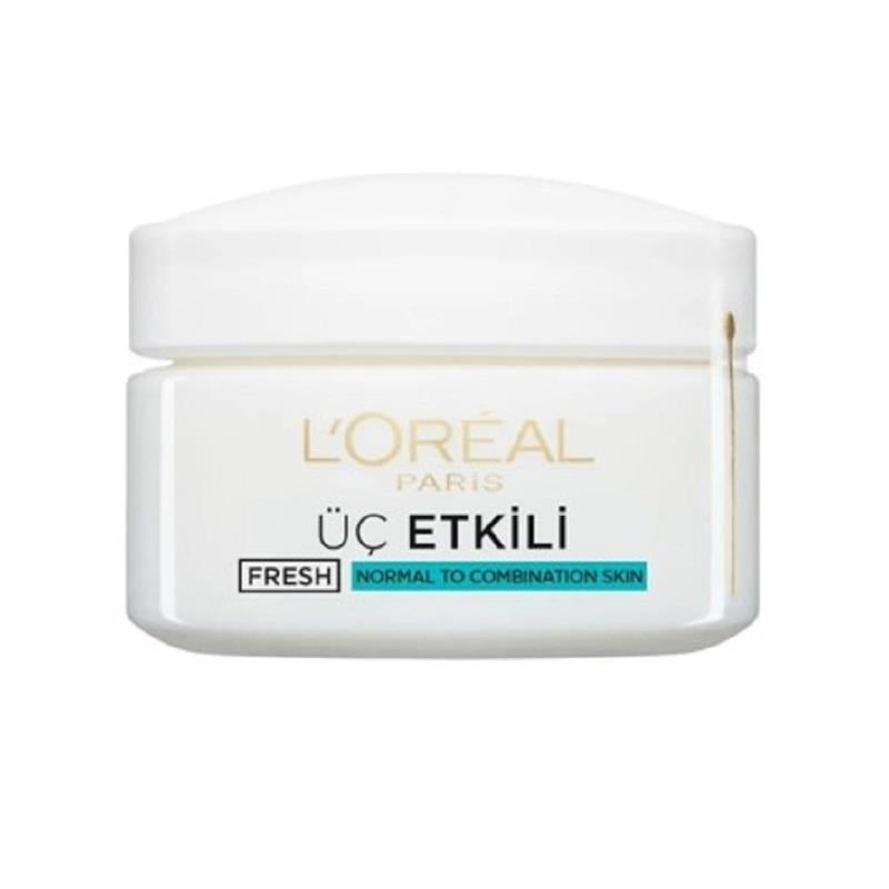 L'Oreal Paris L'Oreal Paris 3 Etkili Nemlendiricili Jel Krem Normal ve Karma Ciltler İçin 50 ml