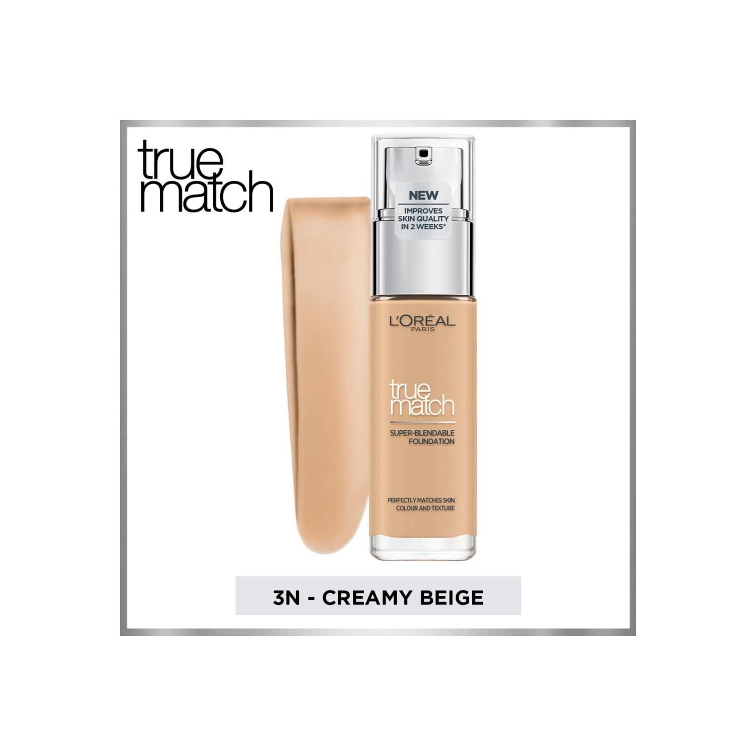 L'Oreal Paris L'Oreal Paris Fondoten True Match 3N