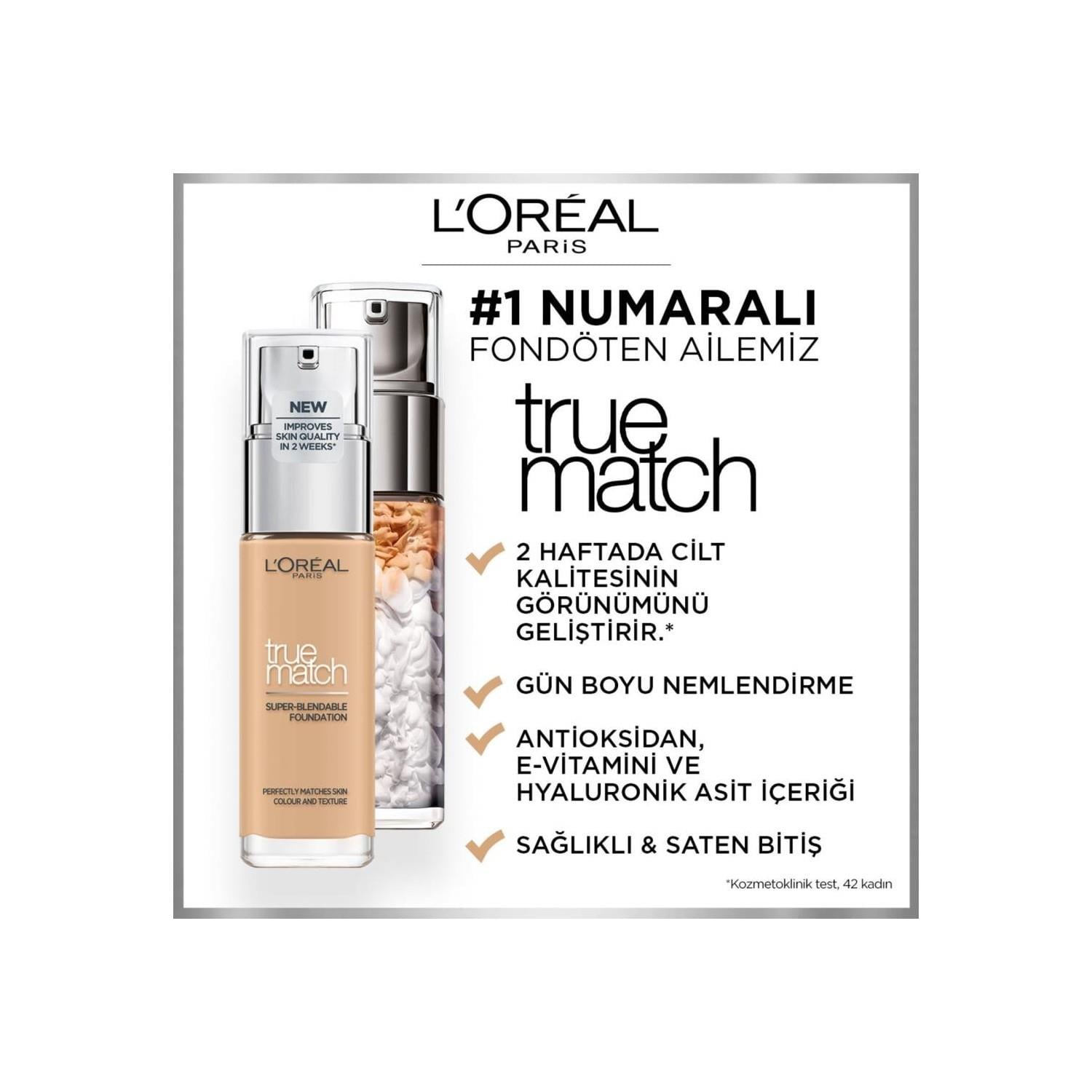 L'Oreal Paris L'Oreal Paris Fondoten True Match 3N