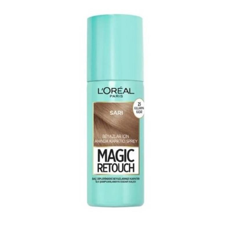 L'Oreal Paris L'Oreal Paris Magic Retouch 5 Beyaz Kapatıcı Saç Spreyi - Sarı