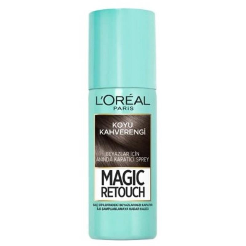 L'Oreal Paris L'Oreal Paris Magic Retouch Beyaz Kapatıcı Sprey Kahverengi 75 ml