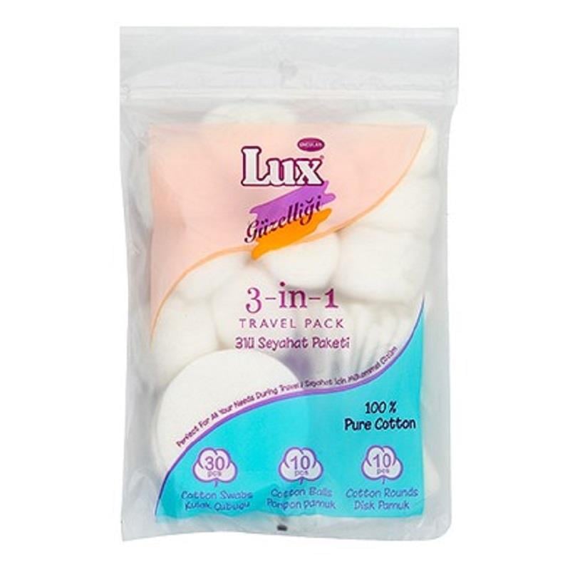 Lux Lux Pamuk 3 in 1 Travel Pack