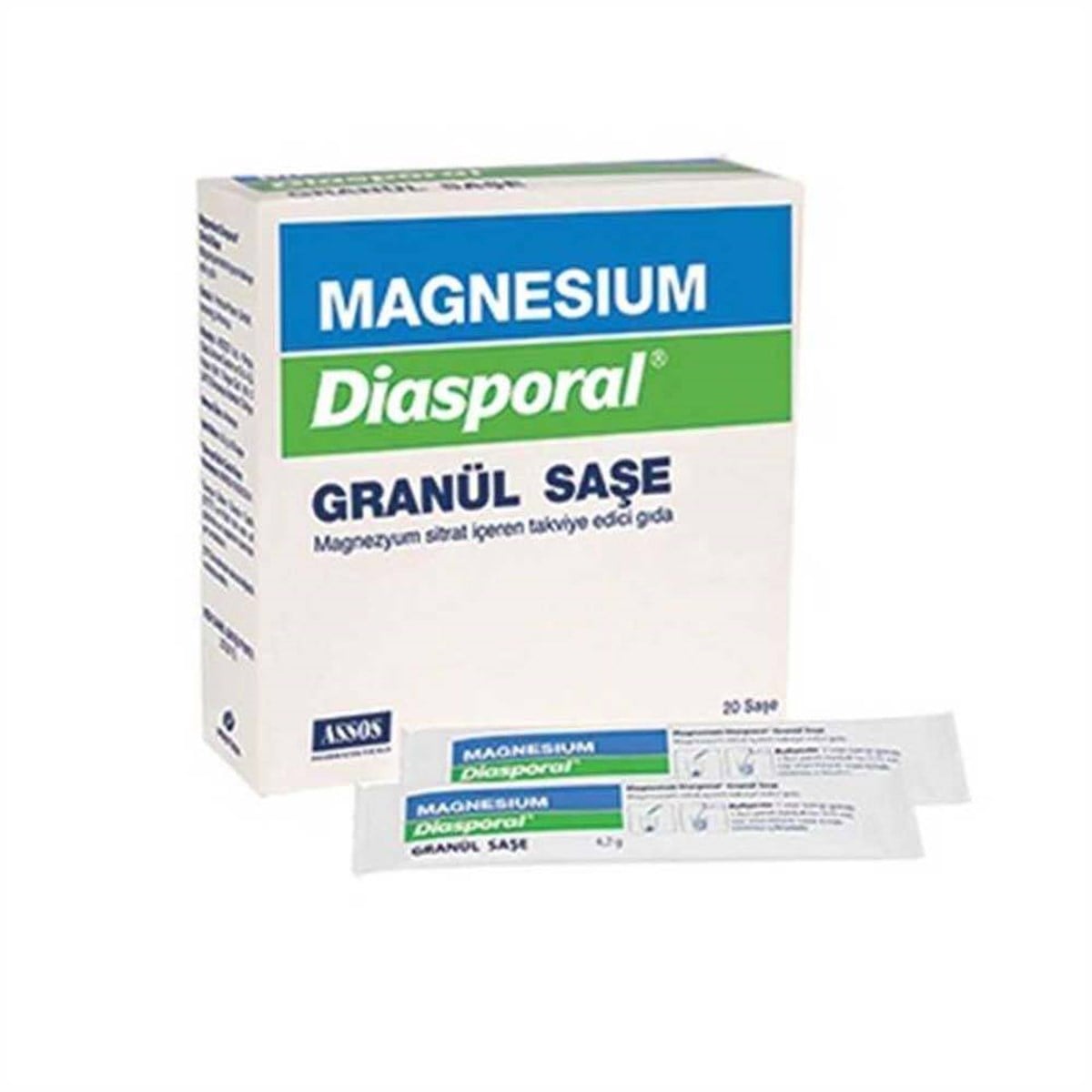 Magnesium Magnesium Diasporal 300 gr 20 Granül Saşe