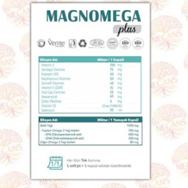 Magnomega Magnomega 60 Kapsül
