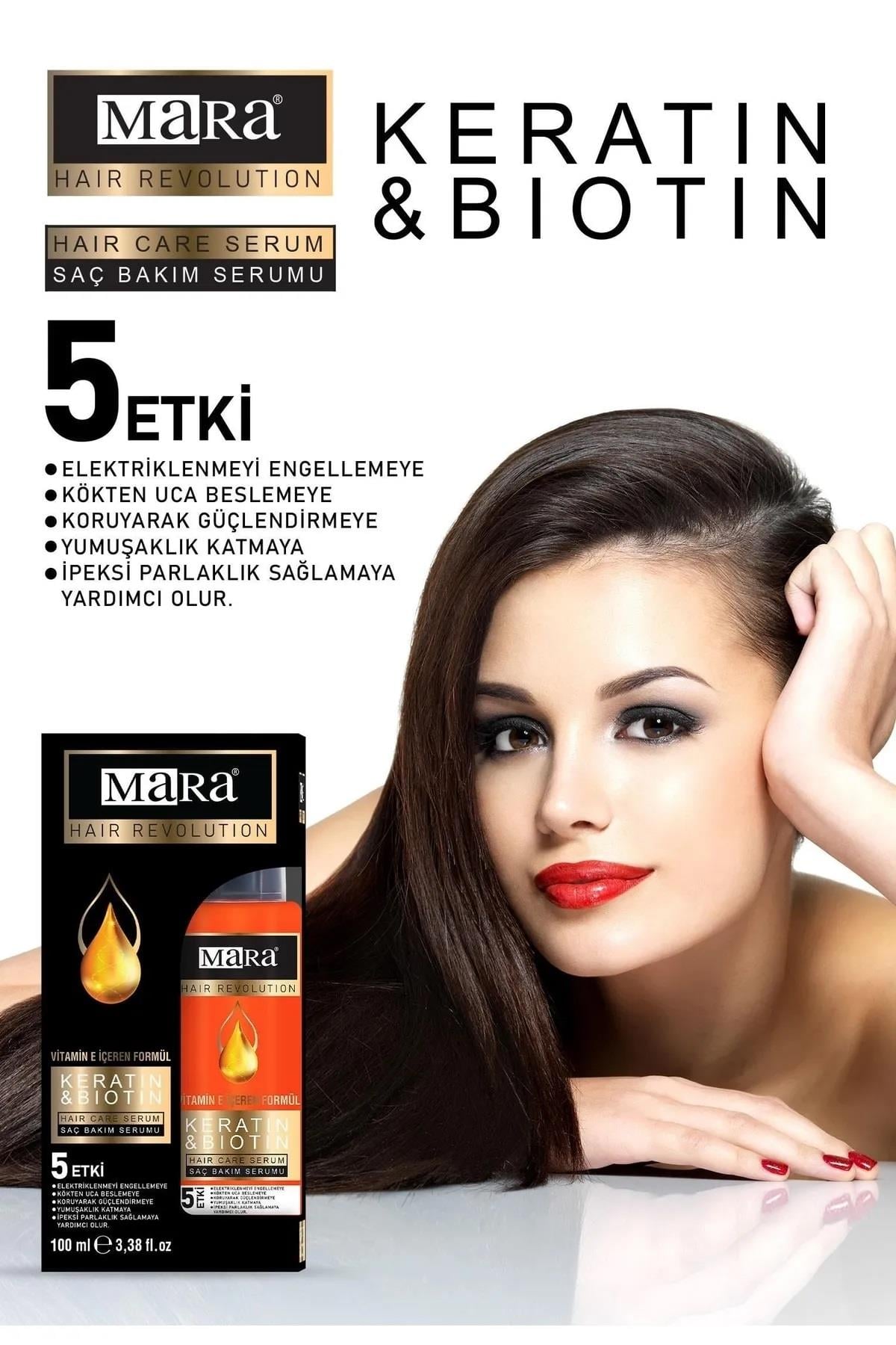 Mara Mara Hair Keratin Biotin Saç Serumu 100 ml