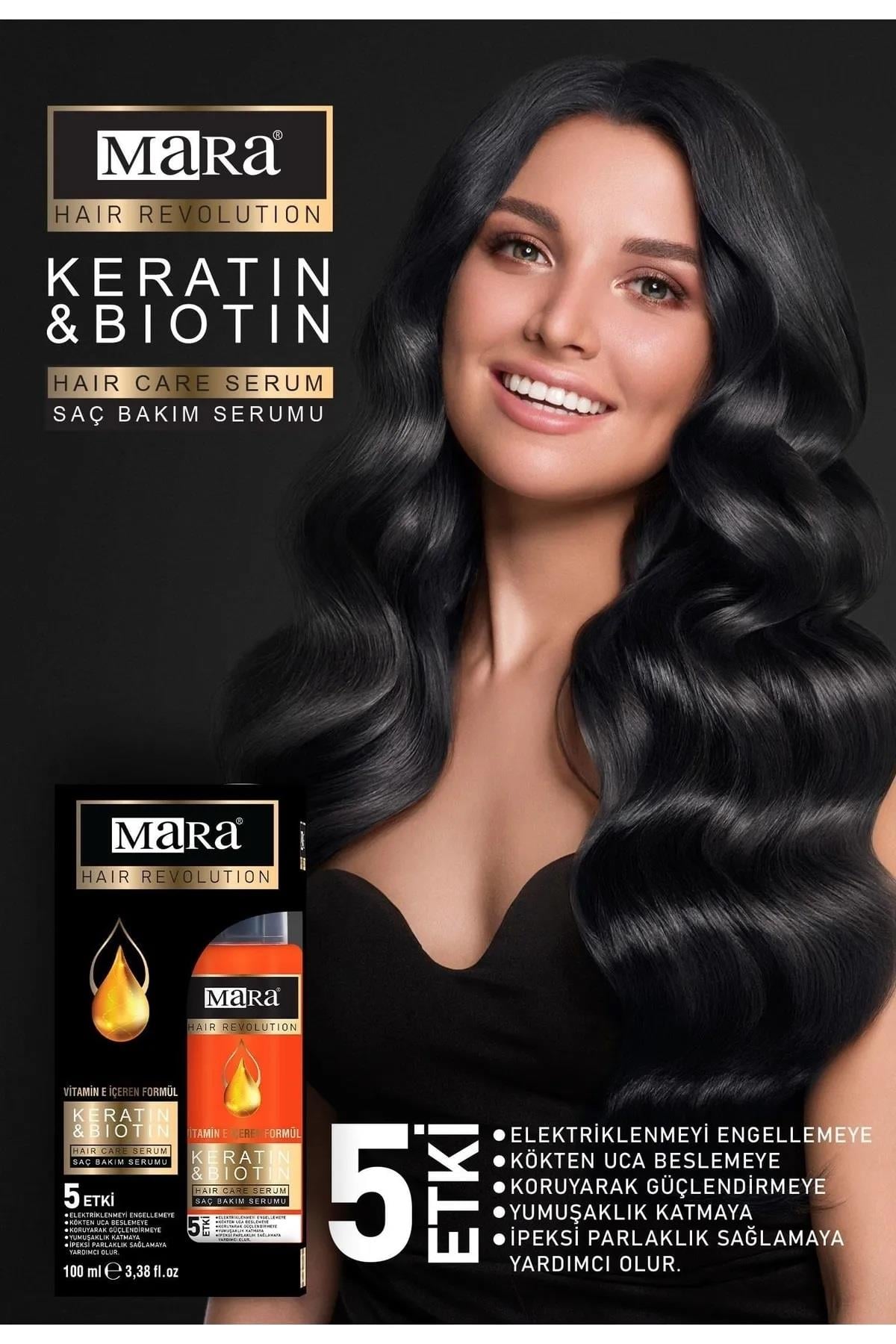 Mara Mara Hair Keratin Biotin Saç Serumu 100 ml