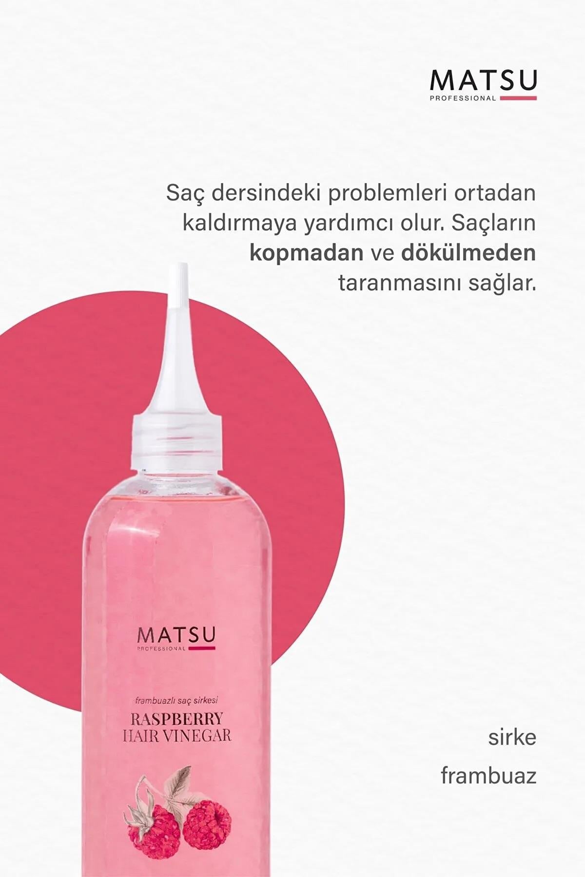 Matsu Matsu Frambuazlı Sirke Saç Toniği 400 ml