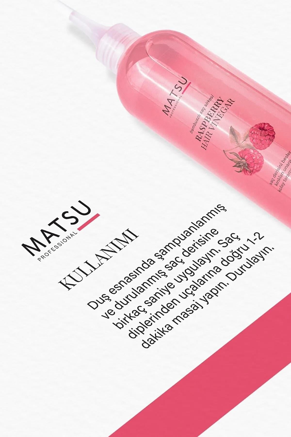 Matsu Matsu Frambuazlı Sirke Saç Toniği 400 ml