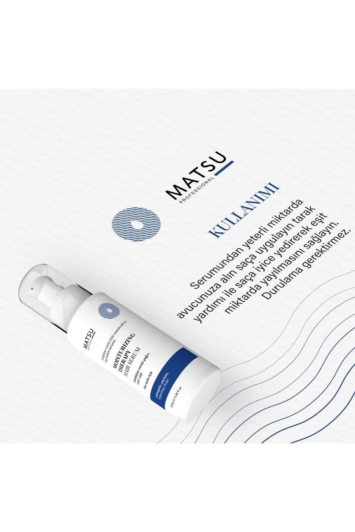 Matsu Matsu Moisturizing Therapy Kuru Saçlar İçin Nemlendirici Saç Serumu 100 ml