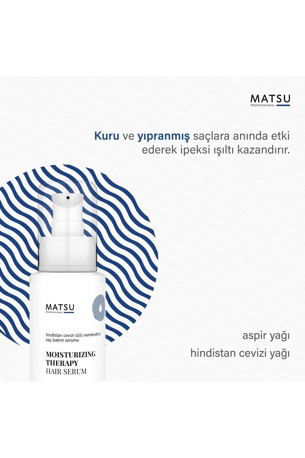 Matsu Matsu Moisturizing Therapy Kuru Saçlar İçin Nemlendirici Saç Serumu 100 ml