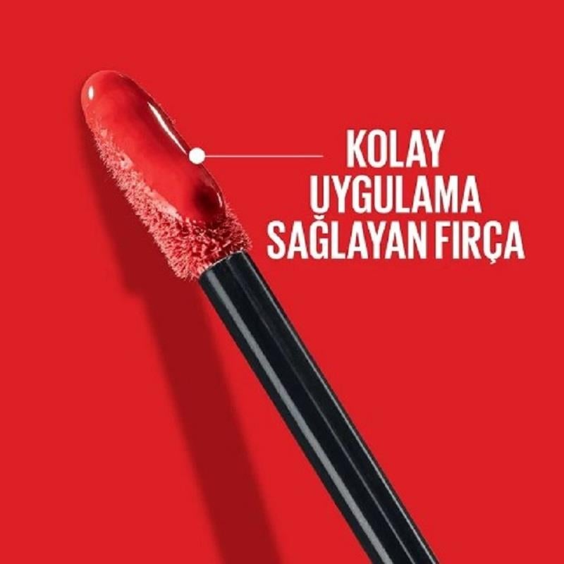 Maybelline Maybelline Super Stay Vinyl İnk Kalıcı Likit Parlak Ruj - 55 Royal