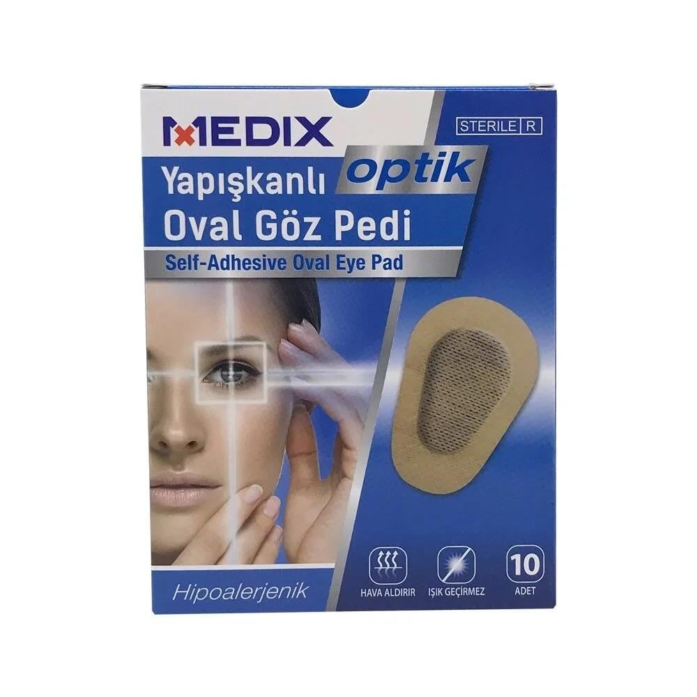 Medix Medix Yapışkanlı Oval Göz Pedi 10'lu