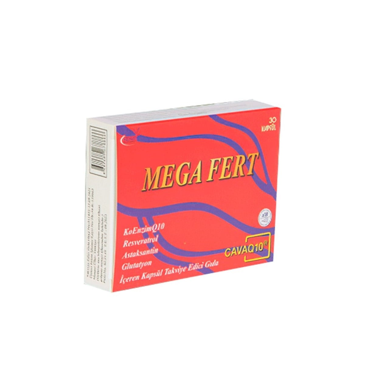 MEGA Mega Fert Koenzim Q10 200 mg 30 Kapsül