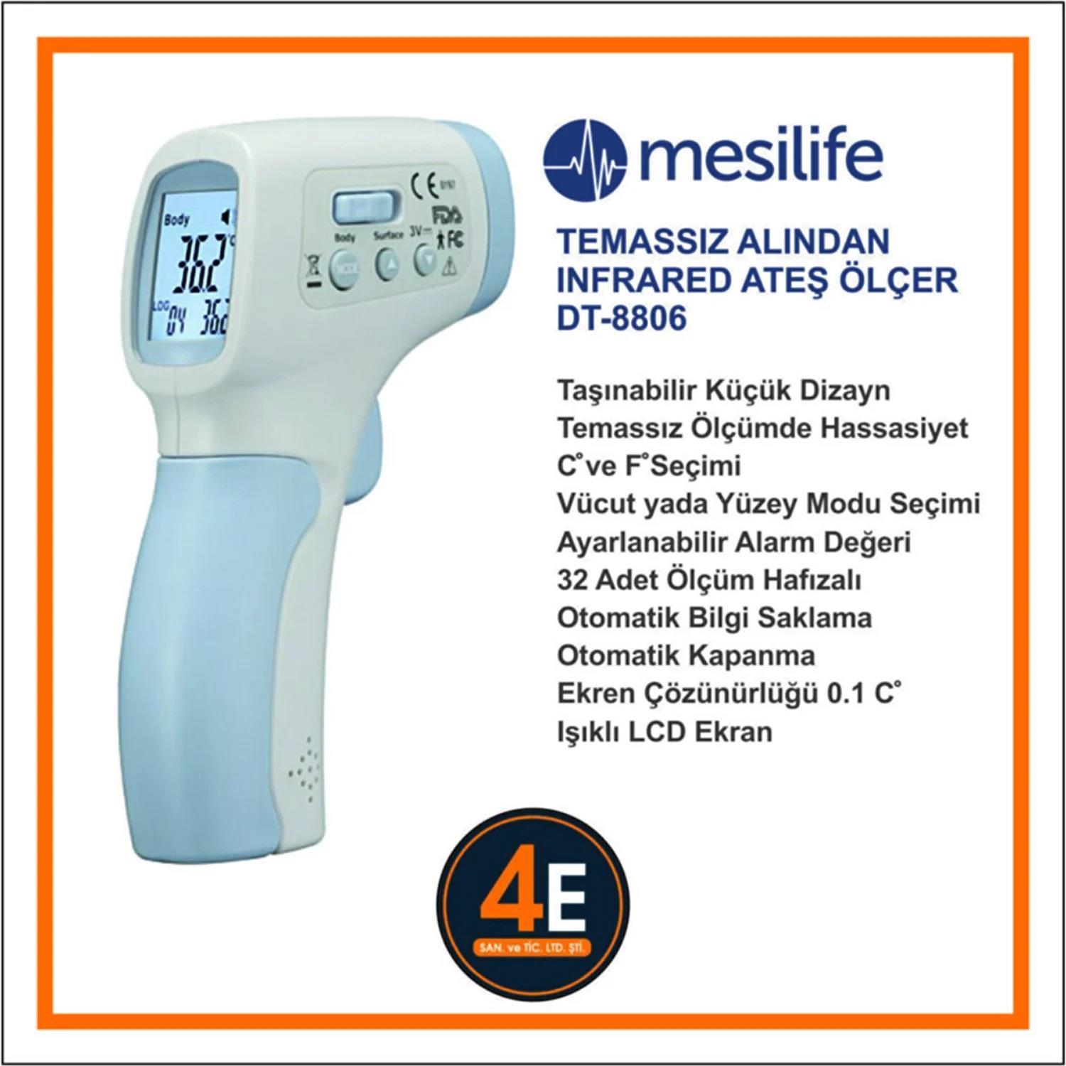 MesiLife Mesilife DT-8806 Infrared Temassız Alından Ateş Ölçer