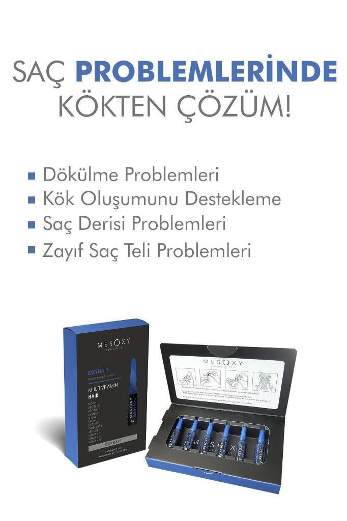Mesoxy Mesoxy Oxyhair 2 ml x 6 Ampül
