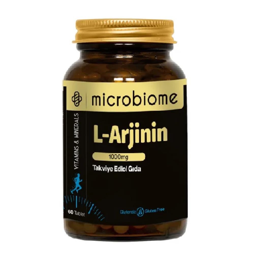 Microbiome Microbiome L-Arjinin 1000 mg 60 Tablet