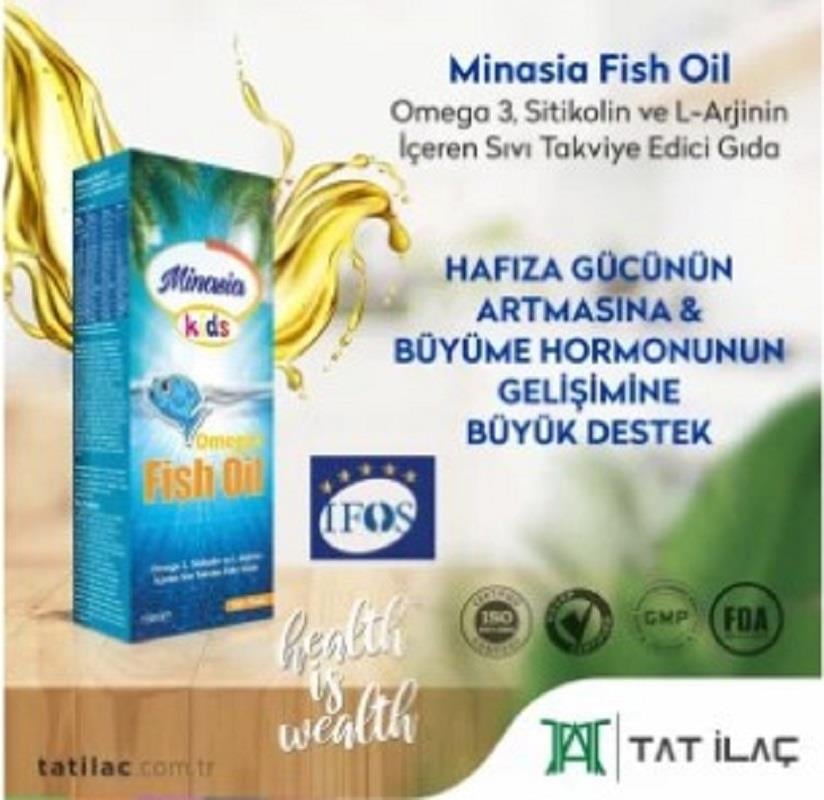 Minasia Minasia Kids Fish Oil 150 ml