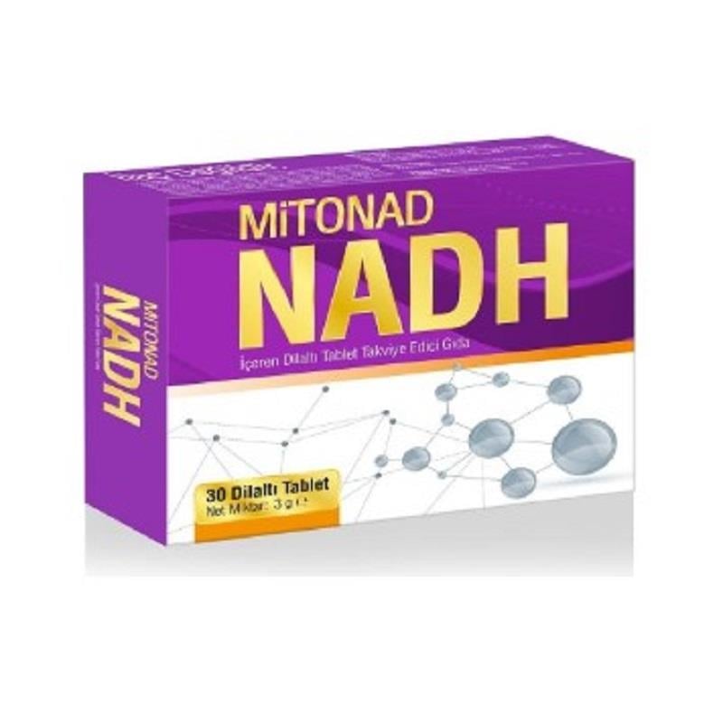 Mitonad Mitonad NADH Dil Altı Takviye Edici Gıda Dilaltı Tablet 30'lu