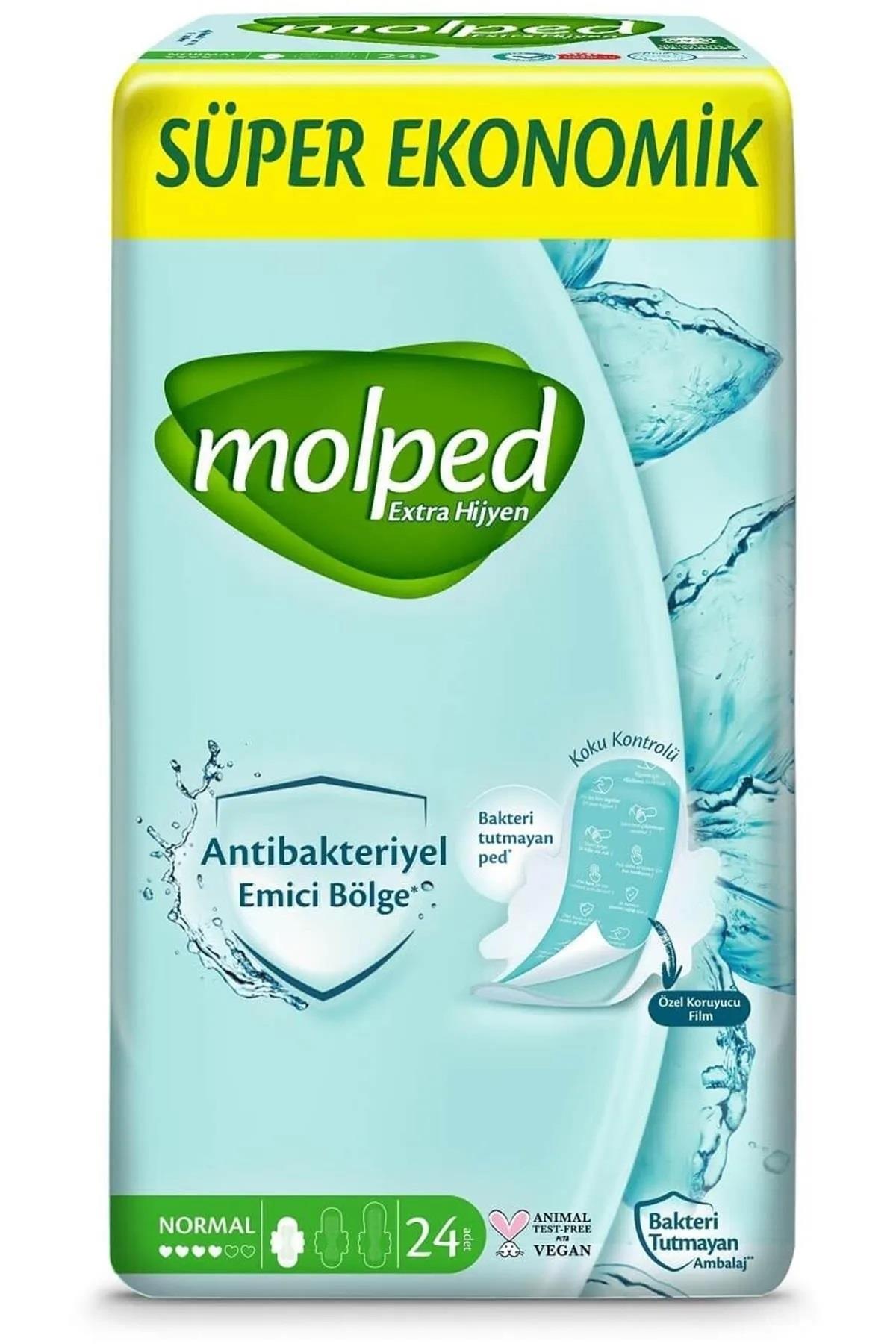 Molped Molped Extra Hijyenik Ped Normal 24'lü