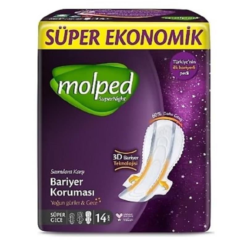 Molped Molped Süpernight Gece 14'lü