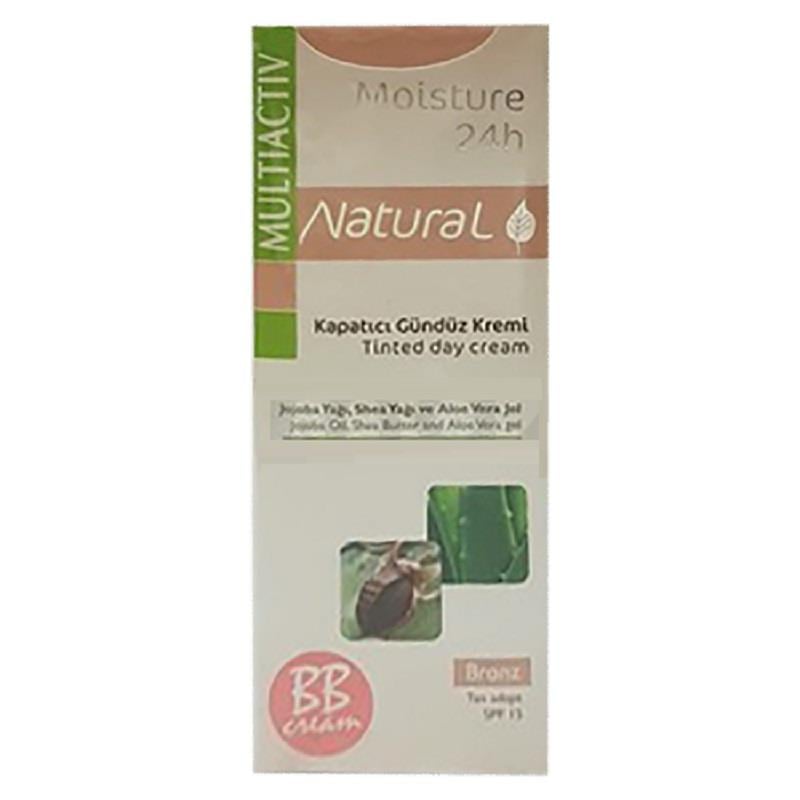 Multiactiv Multiactiv Natural Kapatıcı Gündüz Kremi Bronz 50 ml