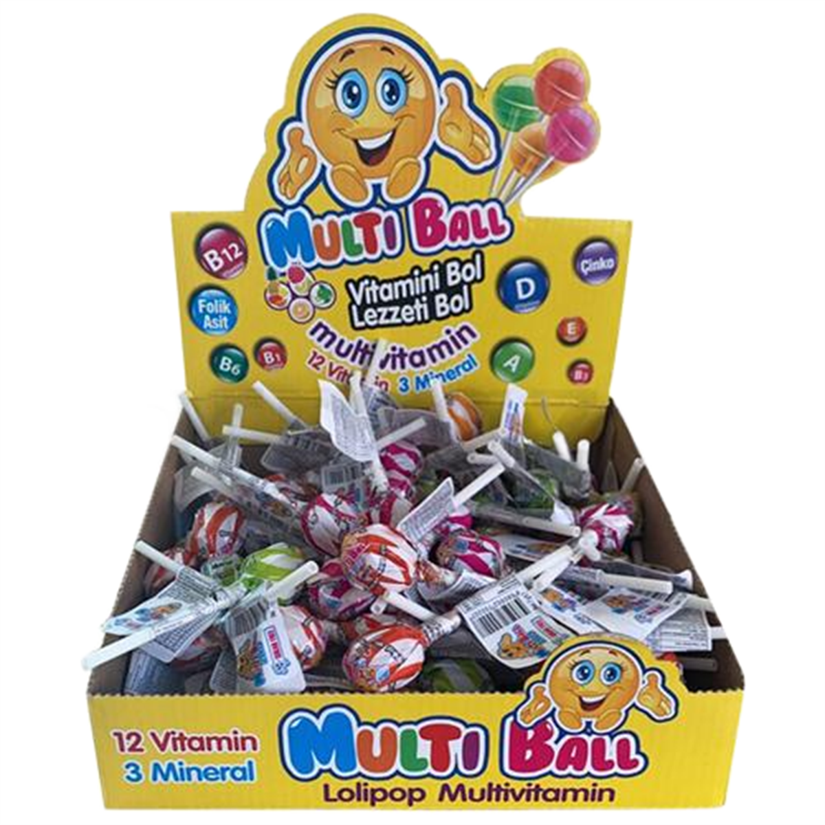 Multiball Multiball Lolipop 100'lü