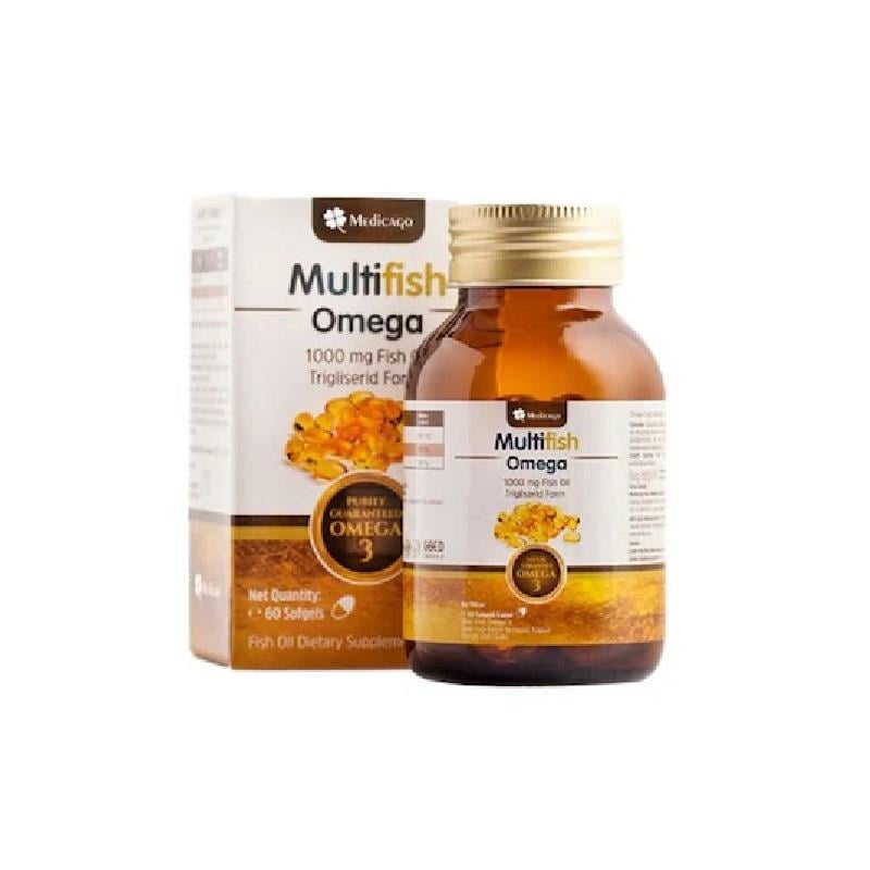 Multifish Medicago Multifish Omega Fish Oil 60 Kapsül
