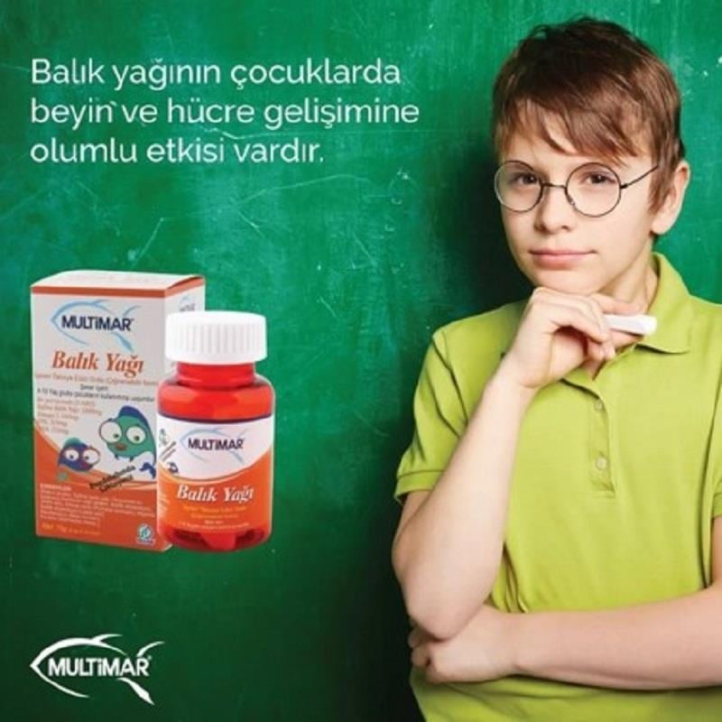 Multimar Multimar Balık Yağı Çiğnenebilir Form Gummy 30'lu