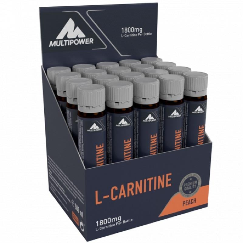 Multipower Multipower L-Carnitine 20 Shot - Şeftali Aromalı