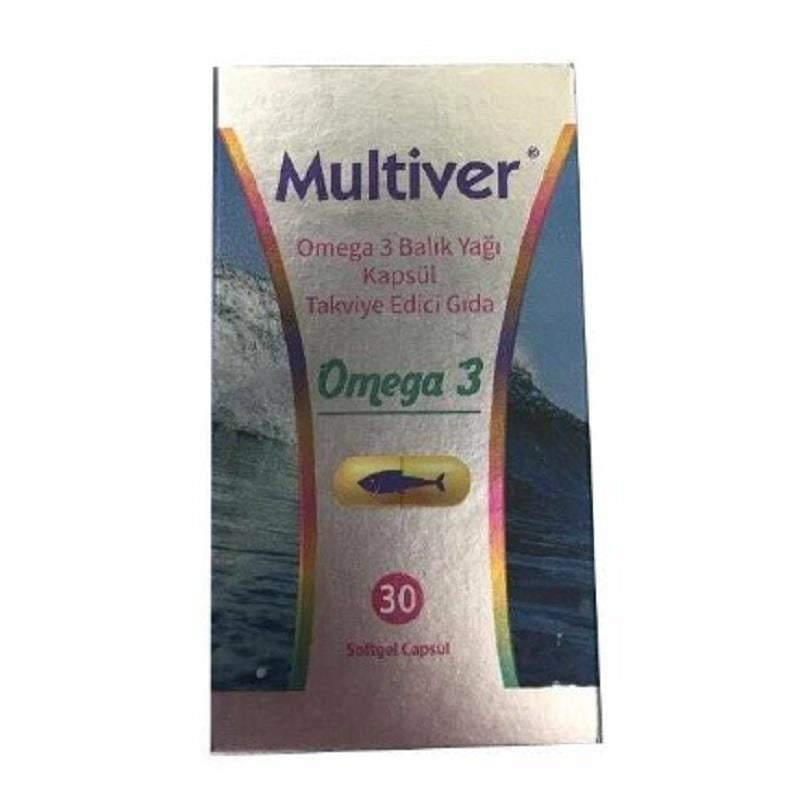 MULTİVER Multiver Omega 3 30 Kapsül