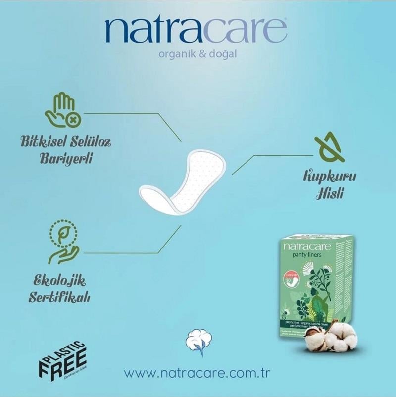 Natracare Natracare Günlük Ped Anatomik Şekilli 30'lu
