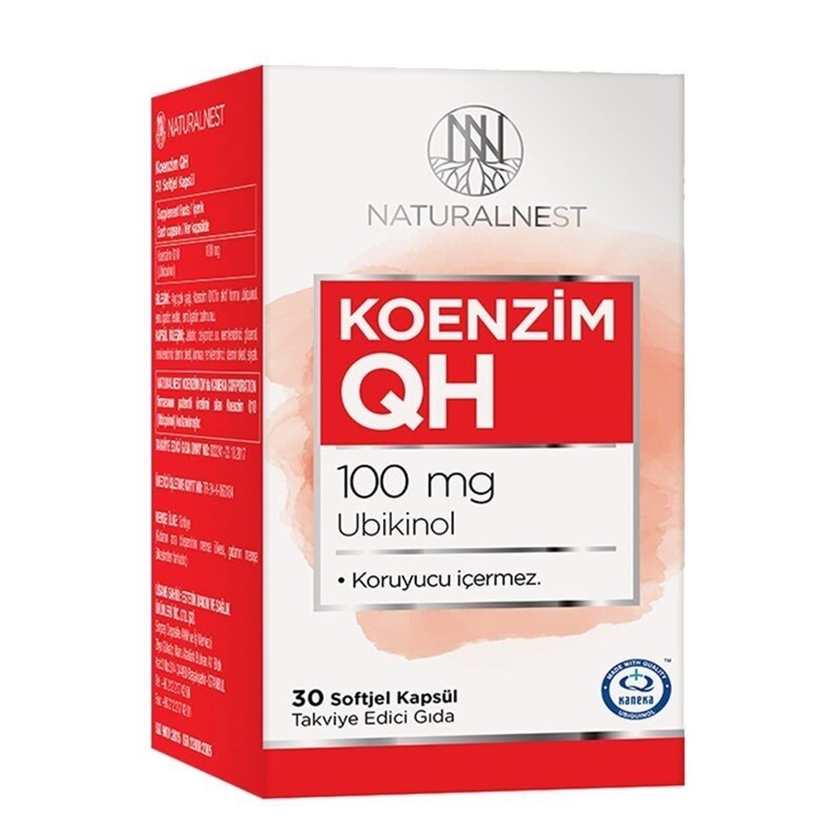 NATURAL Natural Nest Koenzim QH 30 Kapsül