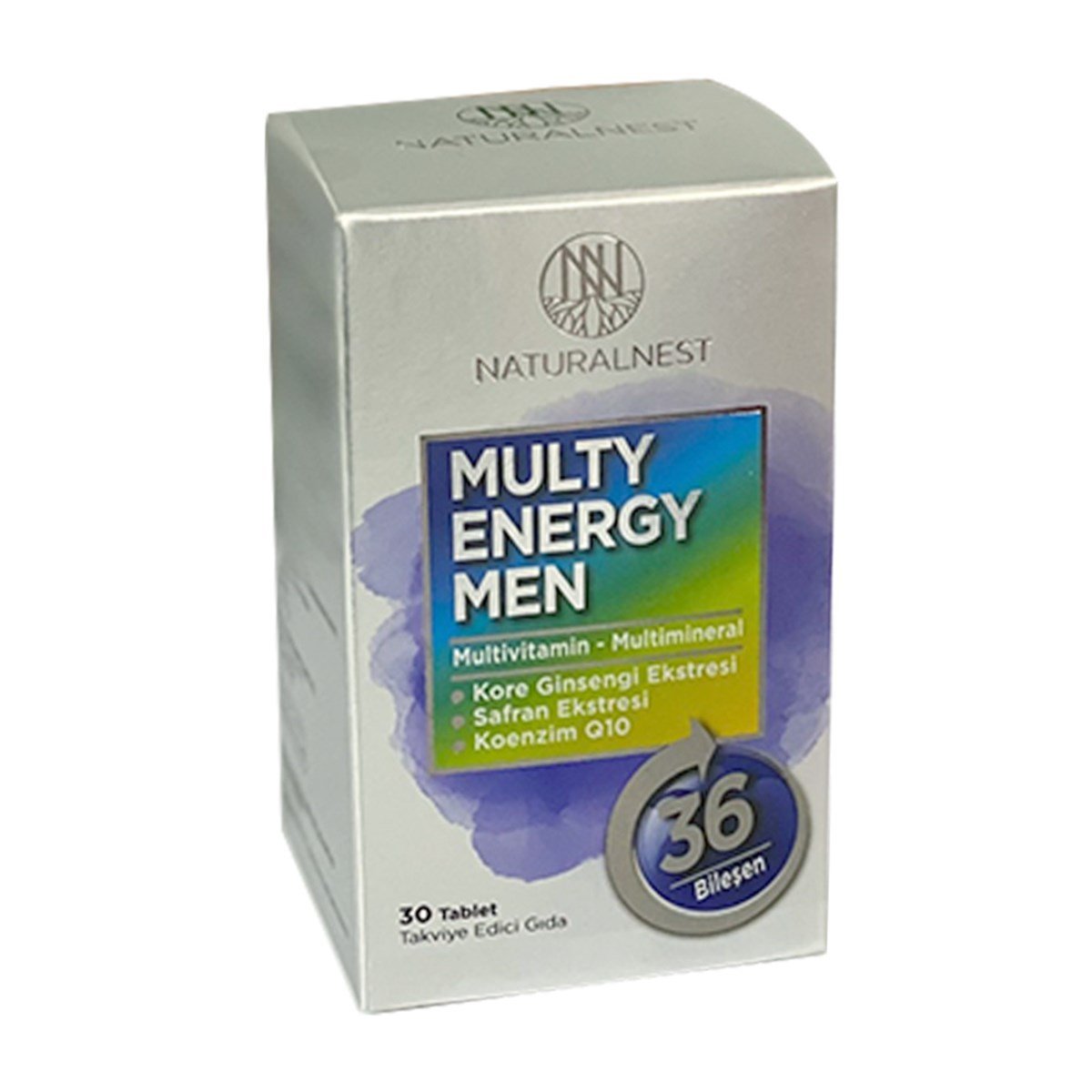 Naturalnest Naturalnest Multy Energy Men 30 Tablet