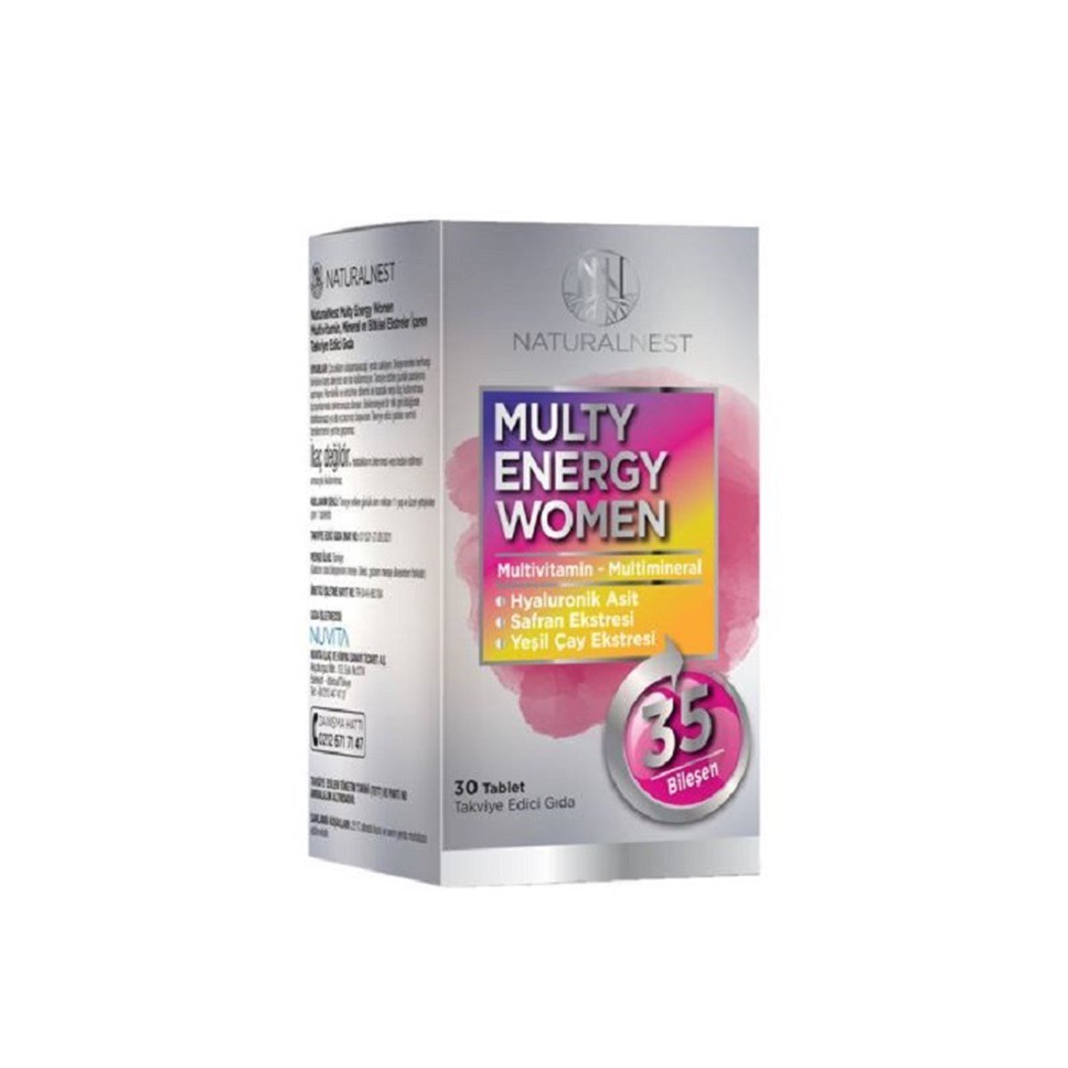 Naturalnest Naturalnest Multy Energy Women 30 Tablet