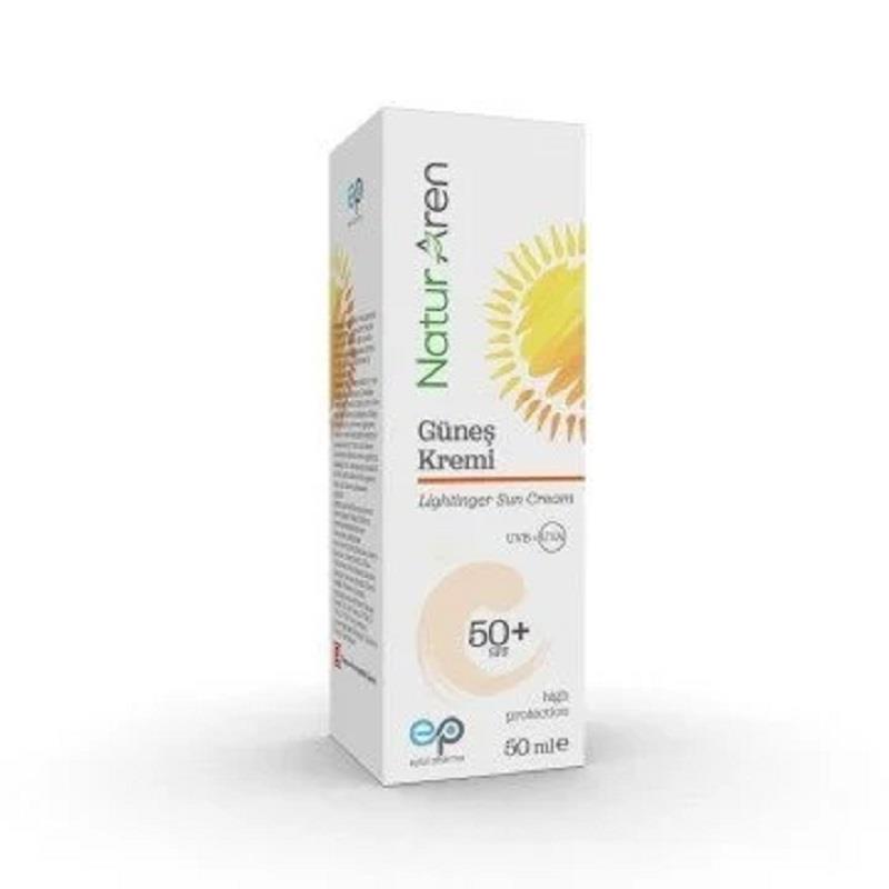 Naturaren Naturaren Lightinger Yağsız Güneş Kremi SPF50 50 ml