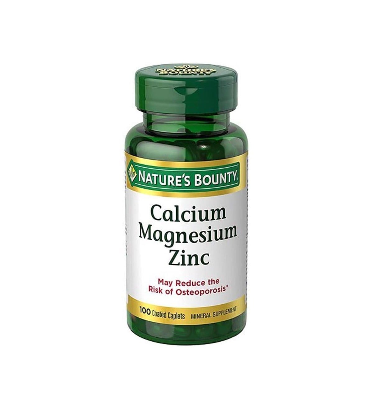 Nature's Bounty Nature's Bounty Calcium Magnesium Zinc 100 Tablet