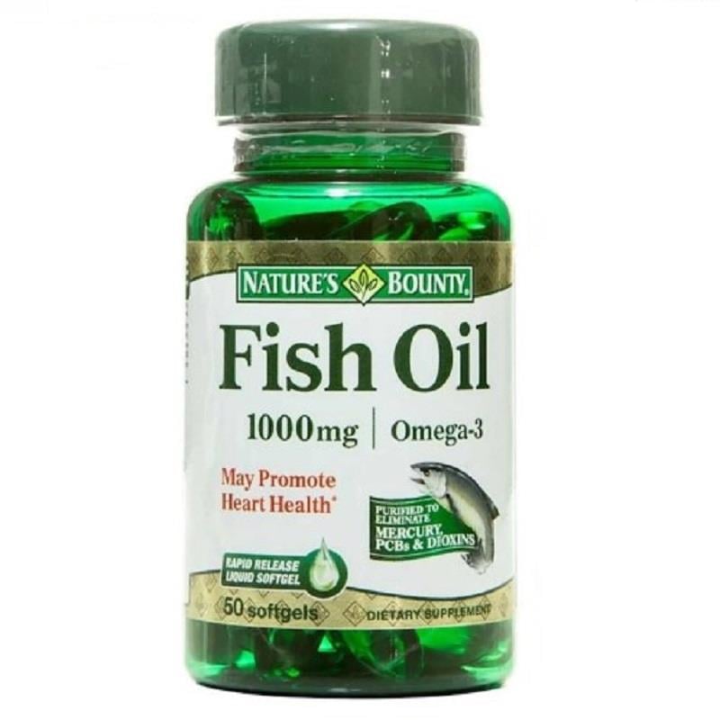 Nature's Bounty Nature's Bounty Fish Oil 1000 mg 50 Tablet