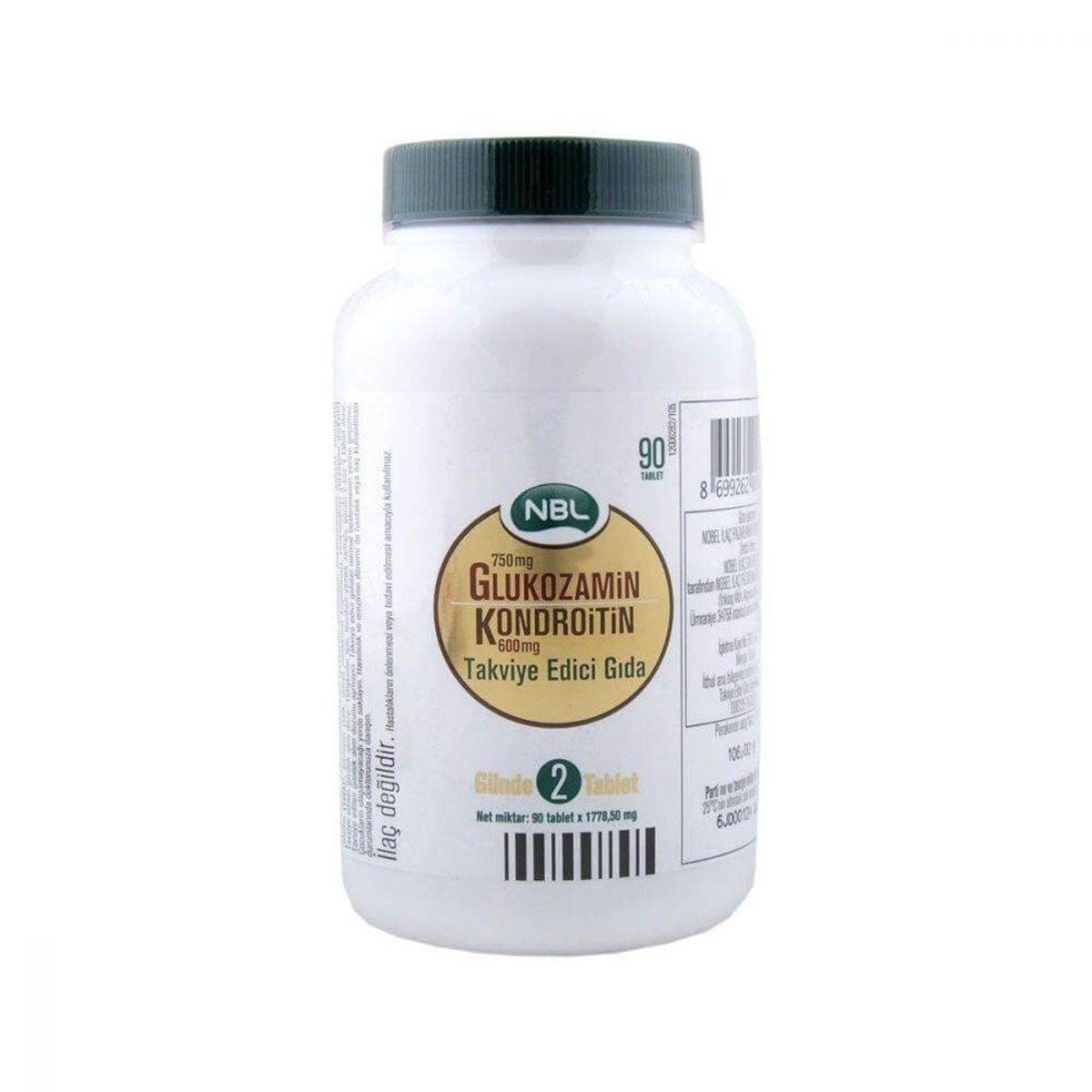 nbl NBL Glukozamin Kondroitin 90 Tablet