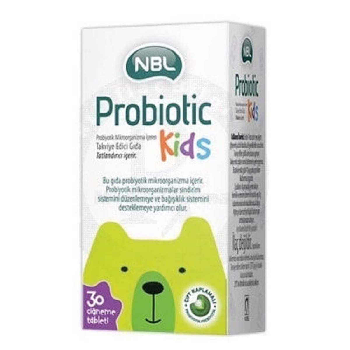 nbl NBL Probiotic Kids 30 Çiğneme Tableti
