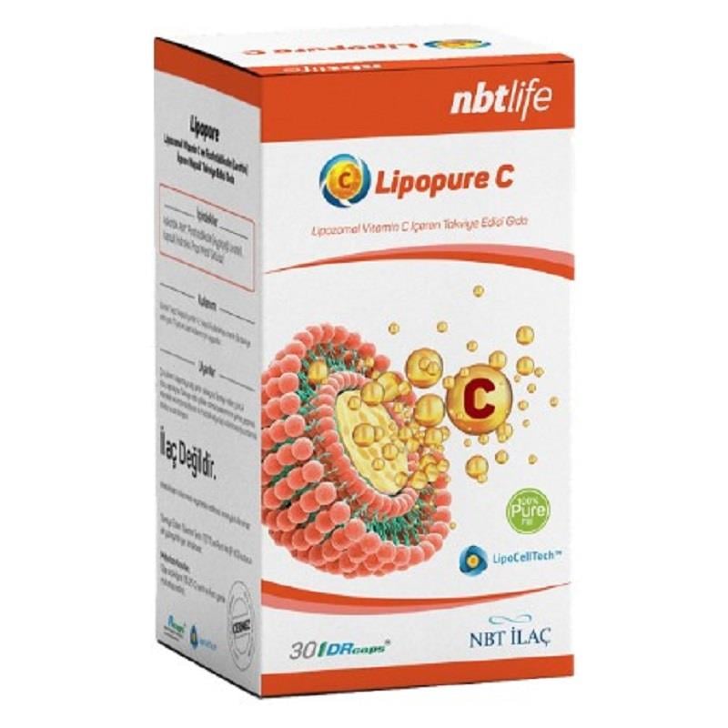 NBT Life NBT Life Lipopure C Vitamini 30 Kapsül