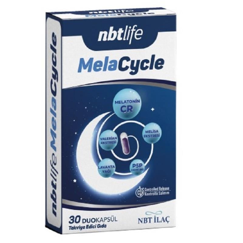 NBT NBT Life Melacycle Melatonin 3 mg 30 Duo Kapsül