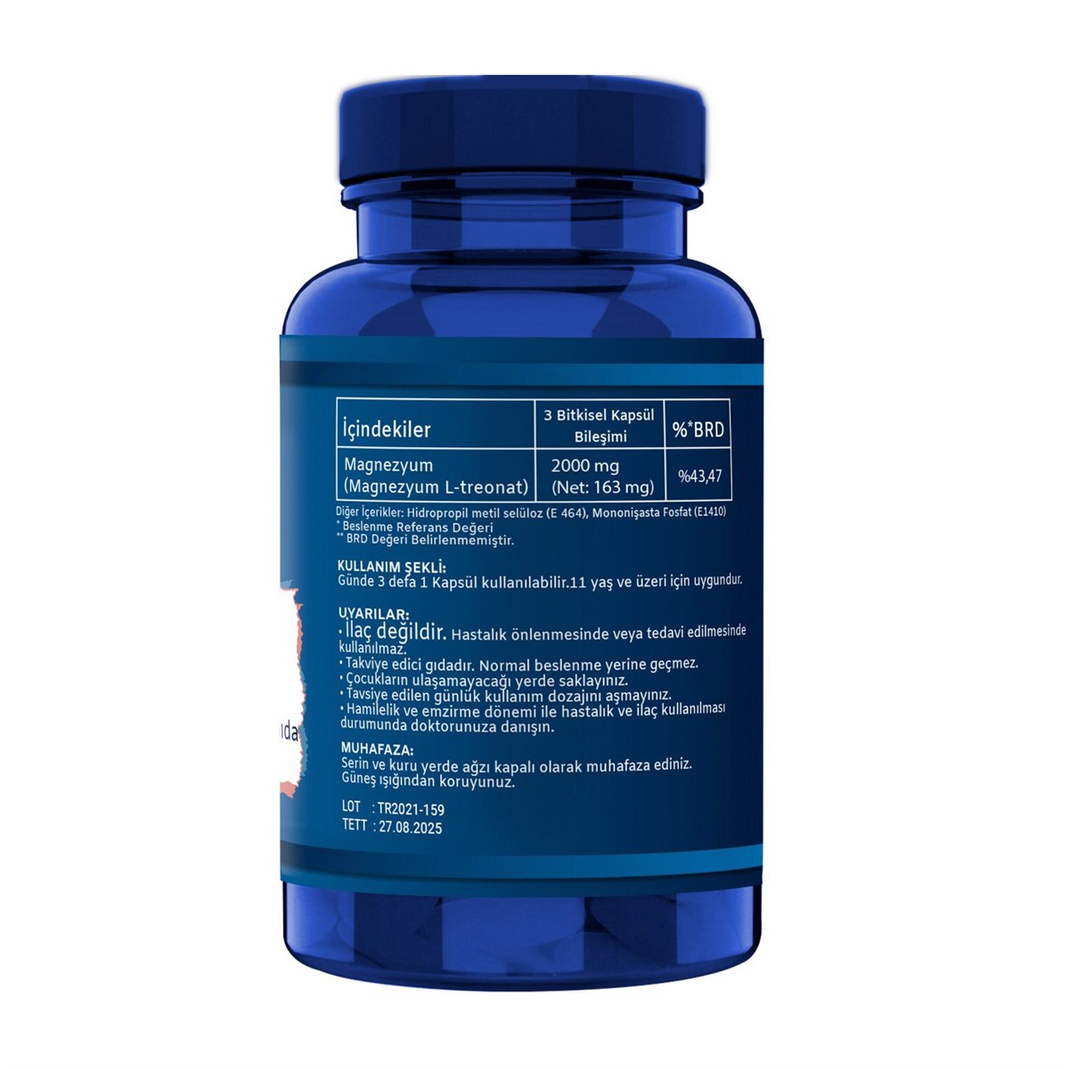 NCS NCS L-Treonat Magnezyum 90 Kapsül