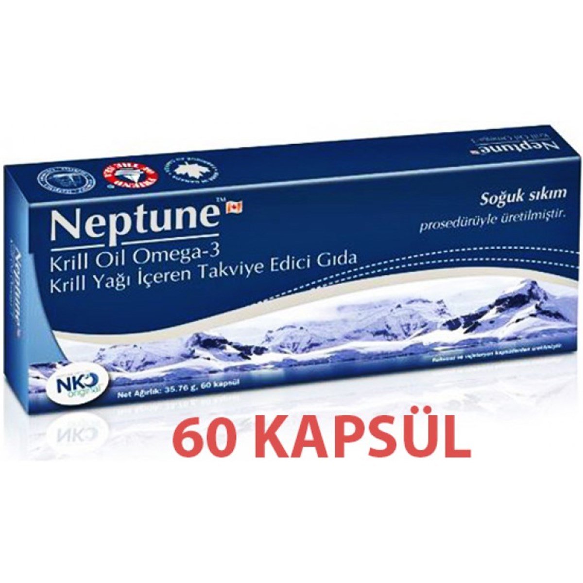 NEPTUNE Neptune Krill Oil Omega 3 60 Kapsül