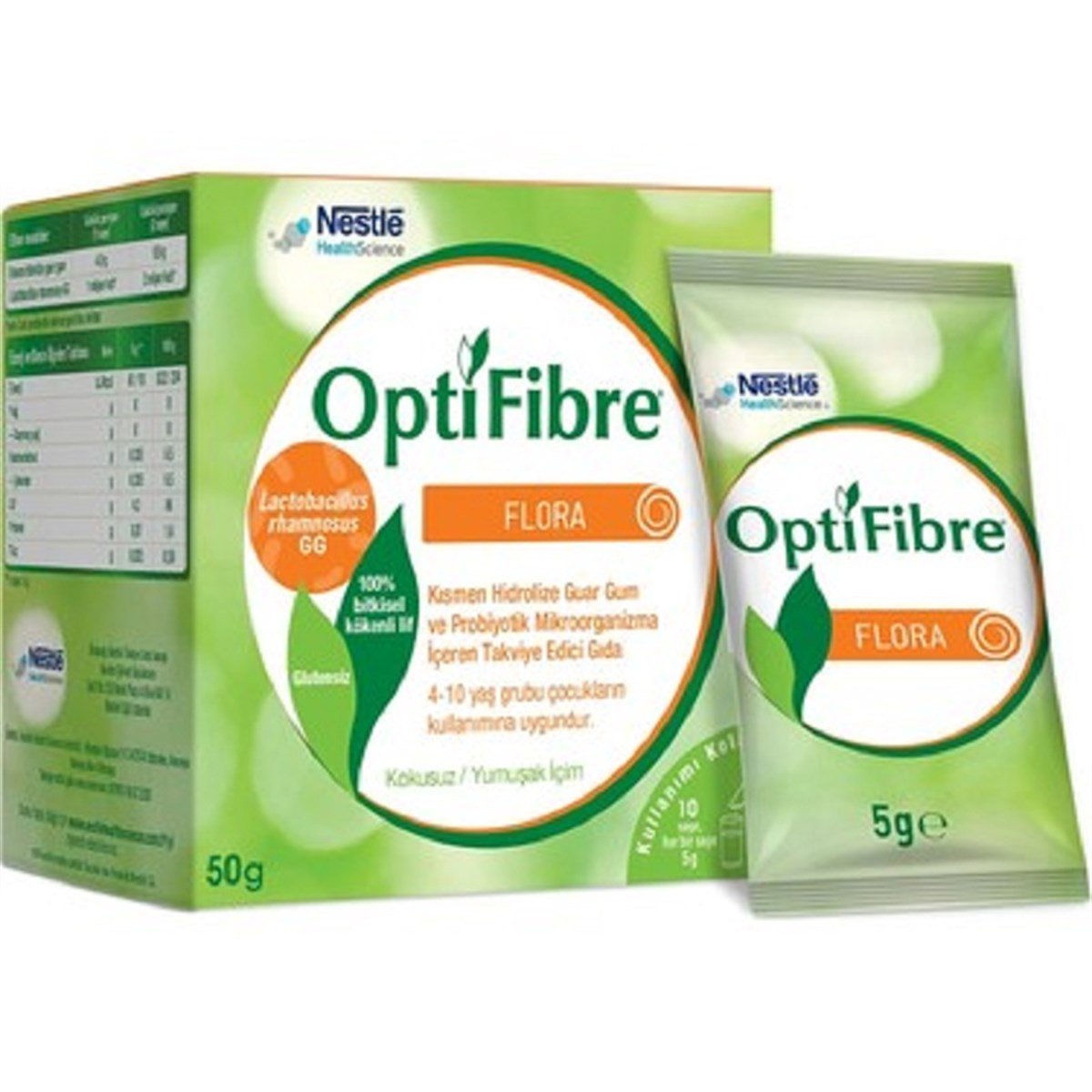 Nestle Opti Fibre Flora 5 gr x 10 Saşe