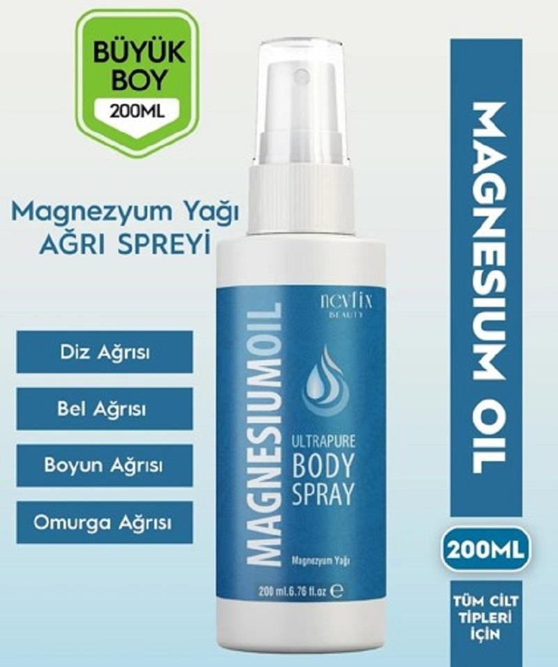 Nevfix Nevfix Beauty Magnezyum Yağı 200 ml