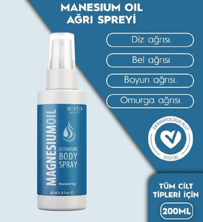 Nevfix Nevfix Beauty Magnezyum Yağı 200 ml
