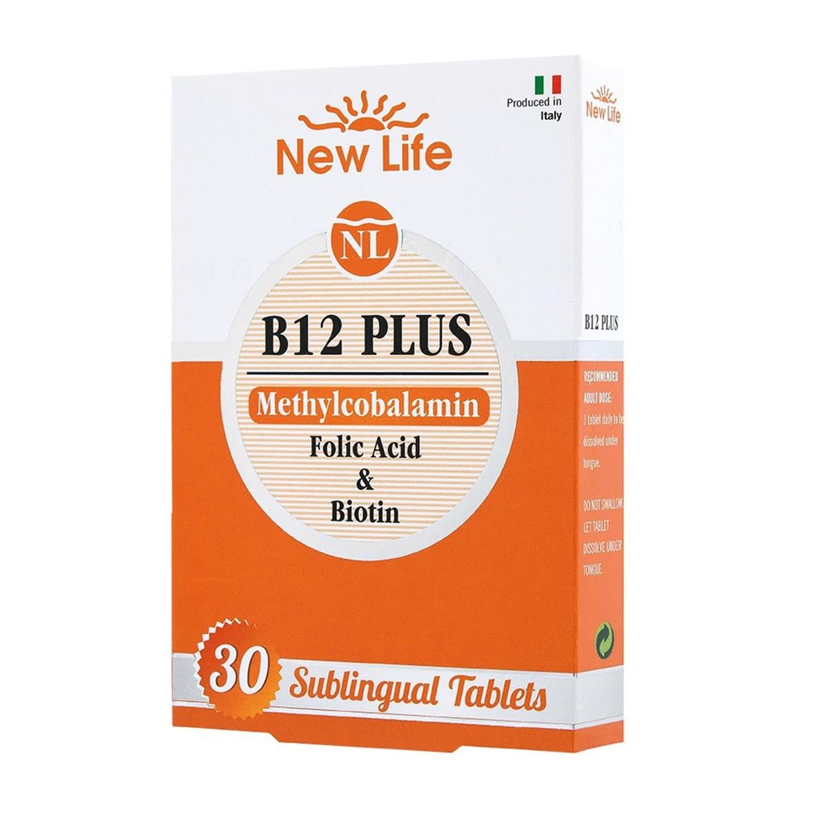 NEW LİFE New Life B12 Plus Methylcobalamin 30 Tablet