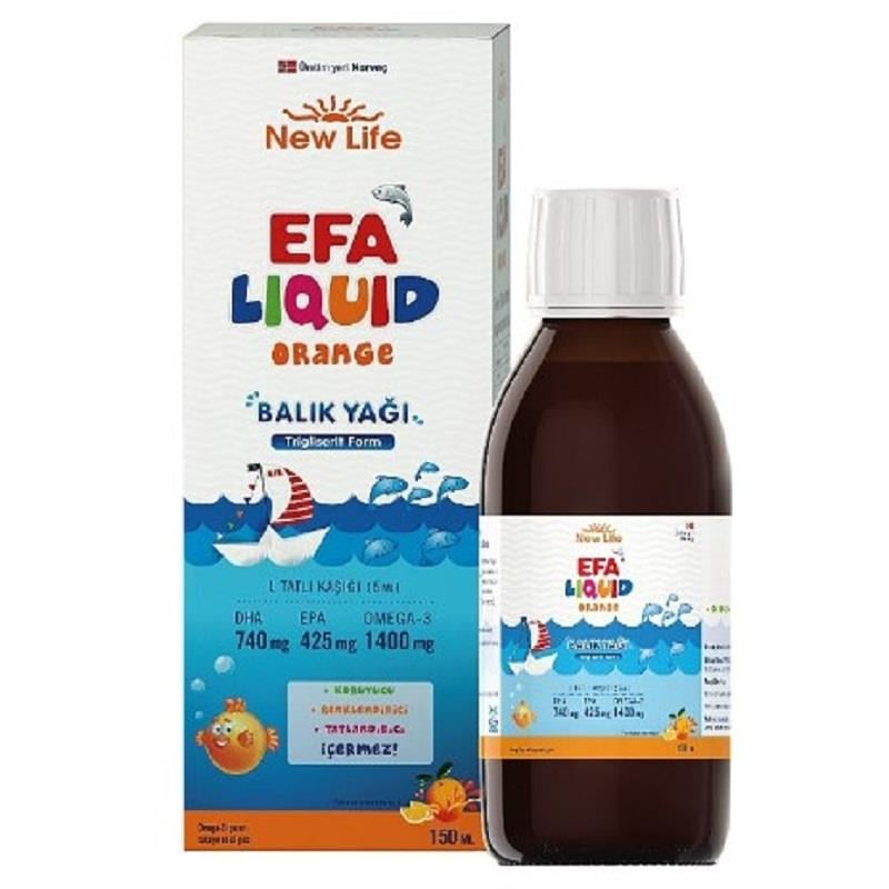 New Life New Life EFA Liquid Orange 150 ml