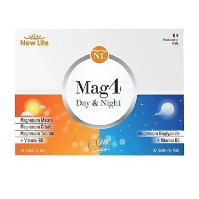 New New Life Mag 4 Day 30 Tablet & Night 30 Tablet