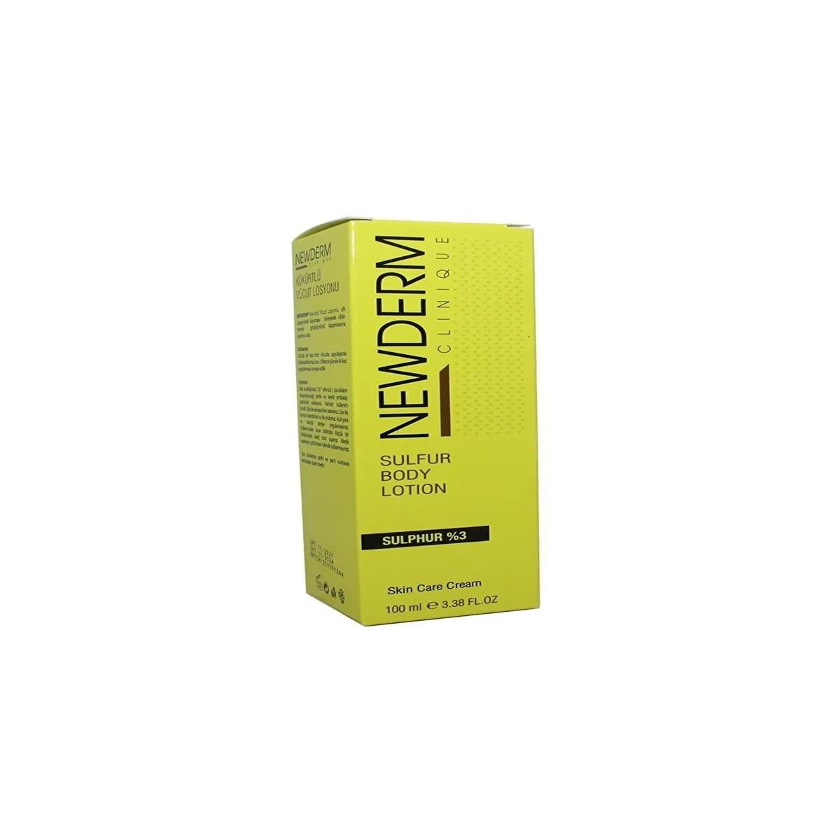 Newderm Newderm Kükürtlü Vücut Yıkama Jeli 200 ml